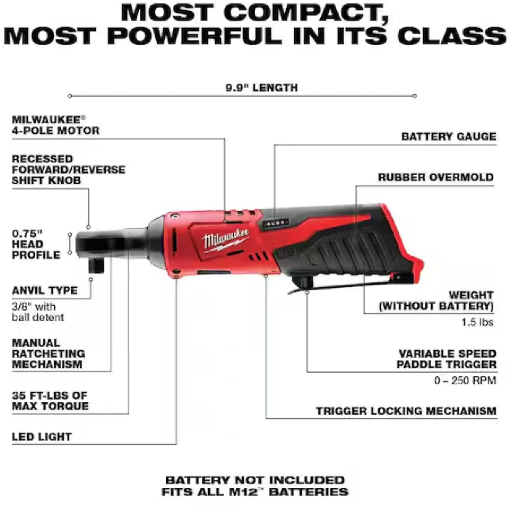 RPM Ratchet w/ Variable Speed Trigger